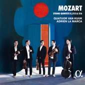 Album artwork for Mozart: STRING QUINTETS K.515 & 516