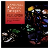 Album artwork for Renaissance & Baroque Dances. Siqueira/Barok Ensem