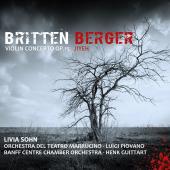 Album artwork for Britten: Violin Concerto, Berger: Jiyeh / Sohn