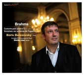 Album artwork for Brahms: Second Piano Concerto / Berezovsky