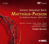Album artwork for Bach: Matthäus-Passion - St. Matthew Passion