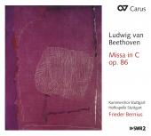 Album artwork for Beethoven: Mass in C / Bernius