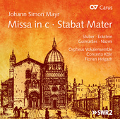 Album artwork for Mayr: Missa in C Minor & Stabat Mater