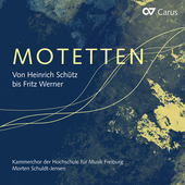 Album artwork for Motets from Schutz to Werner