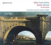 Album artwork for Clarke: Suite of Ayres & Handel: Messiah for 8 tru