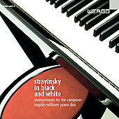 Album artwork for STRAVINSKY: STRAVINSKY IN BLACK AND WHITE - ARRANG