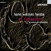Album artwork for Hans Wener Henze: El Cimarron
