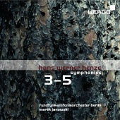 Album artwork for Henze: Symphonies Nos. 3-5 / Janowski