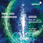 Album artwork for Bernd Alois Zimmermann: Initiale - Songs & Early C