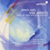 Album artwork for Vasks: Vox amoris, Tala gaisma