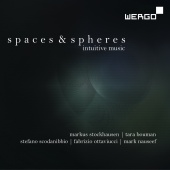 Album artwork for Spaces & Spheres - Intuitive Music. Various Artist