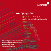Album artwork for Wolfgang Rihm: Grat/Edge