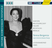 Album artwork for Teresa Berganza in Recital 1985