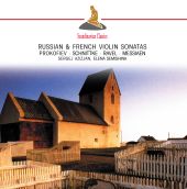 Album artwork for Russian & French Violin Sonatas / Azizjan