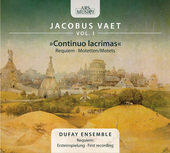 Album artwork for Jacobus Vaet - Motets vol.1 / Dufay Ensemble