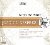 Album artwork for Dufay Ensemble: Josquin Desprez