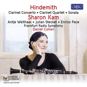 Album artwork for Hindemith: Clarinet Concerto - Clarinet Quartet - 