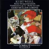 Album artwork for Kleine Dreigroschenmusik; Violinkonzert op. 12; Be