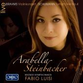 Album artwork for Arabella Steinbacher plays Brahms & Schumann