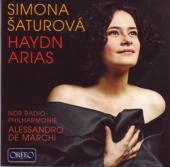 Album artwork for Haydn: Soprano Arias (Saturova)