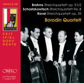 Album artwork for Borodin Quartett play Brahms, Ravel, Shostakovich