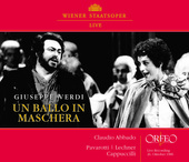 Album artwork for Verdi: Un Ball in Maschera / Pavarotti, Abbado