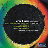 Album artwork for Einem: Philadelphia Symphonie, Geistliche Sonate &