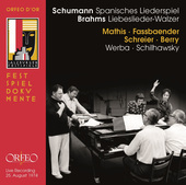Album artwork for Schumann: Spanisches Liederspiel, Op. 74 - Brahms: