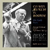 Album artwork for CHARLES MUNCH  IN BOSTON- THE EARLY YEARS