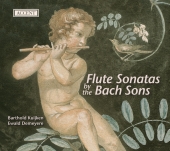 Album artwork for FLUTE SONATAS BY THE BACH SONS
