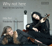 Album artwork for Why not here - Music for two Lyra Viols