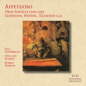 Album artwork for Affetuoso - Oboe Sonatas 1700-1750
