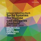 Album artwork for Bach: 6 Sonatas for Violin and Keyboard