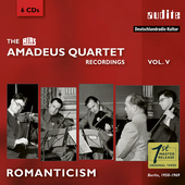 Album artwork for Romanticism: Amadeus Quartet Recordings, Vol. V