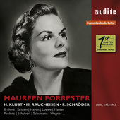 Album artwork for Portrait Maureen Forrester - Songs by Brahms, Brit