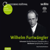 Album artwork for Furtwangler conducts Schumann and Beethoven