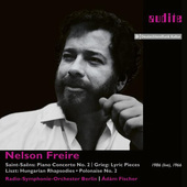 Album artwork for Nelson Freire Plays Saint-Saëns, Grieg & Liszt
