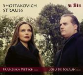 Album artwork for Strauss & Shostakovich: Violin Sonatas