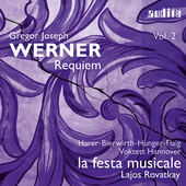 Album artwork for Gregor Joseph Werner: Vol. II: Requiem