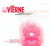 Album artwork for VIERNE - COMPLETE ORGAN SYMPHONIES DANIEL ROTH