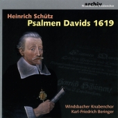 Album artwork for Schutz: Psalmen Davids 1619