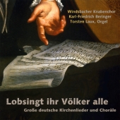 Album artwork for LOBSINGT IHR VÖLKER ALLE - GROSSE DEUTSCHE KIRCHE