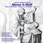 Album artwork for MESSE H-MOLL BWV 232