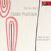 Album artwork for Steffen Wolf: Essais musicaux - Works for violin, 