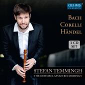 Album artwork for Temmingh plays Bach Handel & Corelli