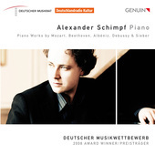 Album artwork for Alexander Schimpf plays Mozart, Beethoven, Albeniz