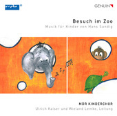 Album artwork for Hans Sandig: Besuch im Zoo & Morgenstern Zyklus