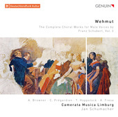 Album artwork for Wehmut: The Complete Choral Works for Male Voices 