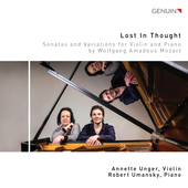 Album artwork for Mozart: Lost In Thought - Sonatas and Variations f