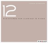 Album artwork for Thomas Stabenow: 12 Miniatures For Clarinet & Pian